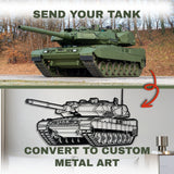 Your Personalized Tank Metal Wall Art - NCP0653
