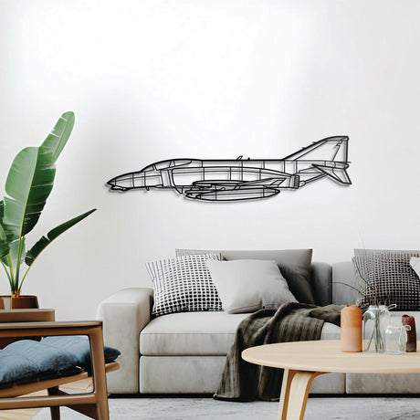 McDonnell Douglas F‑4B Phantom II Navy jet wall décor – iconic carrier-based fighter design for hangar, office, or living space