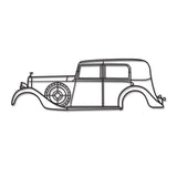 1936 2530 Metal Car Wall Art - NC0019