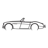 1957 3000 106 Detailed Metal Car Wall Art - NC0045