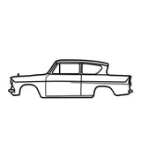 1959 Anglia 105E Metal Car Wall Art - NC0055