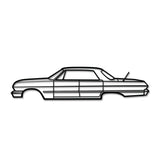 1962 Belair Sedan Metal Car Wall Art - NC0065