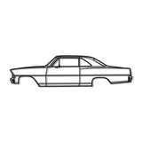 1967 Nova Metal Car Wall Art - NC0102