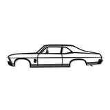 1970 Nova Metal Car Wall Art - NC0137