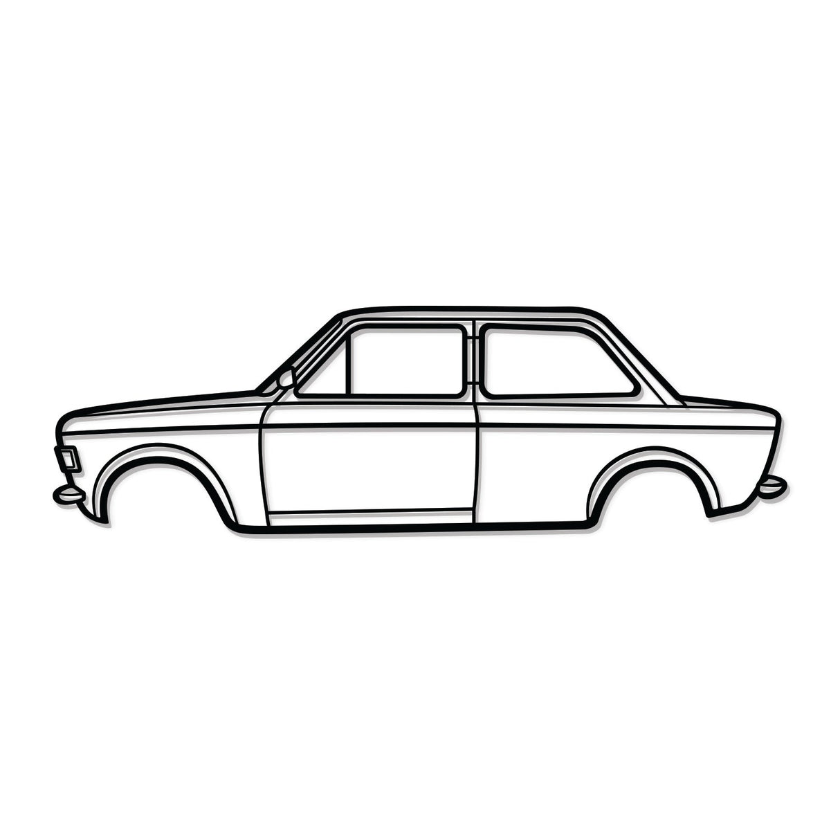 1971 128 Metal Car Wall Art - NC0178