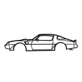 1979 Transam Metal Car Wall Art - NC0185