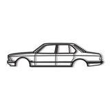 1981 7 Serie E23 Metal Car Wall Art - NC0193