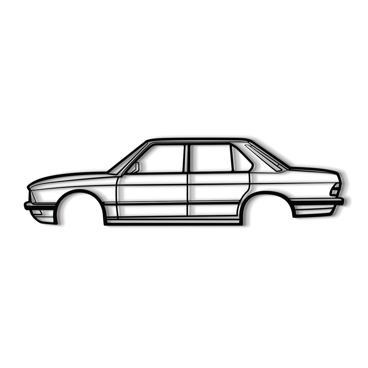 1983 E28 M5 Metal Car Wall Art - NC0199