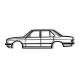 1983 E28 M5 Metal Car Wall Art - NC0199