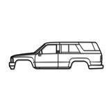 1984 4Runner 1st Gen (N60) Metal Car Wall Art - NC201