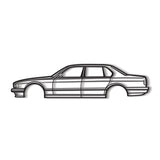 1987 E32 Metal Car Wall Art - NC0212