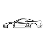 1991 NSX Metal Car Wall Art - NC0236