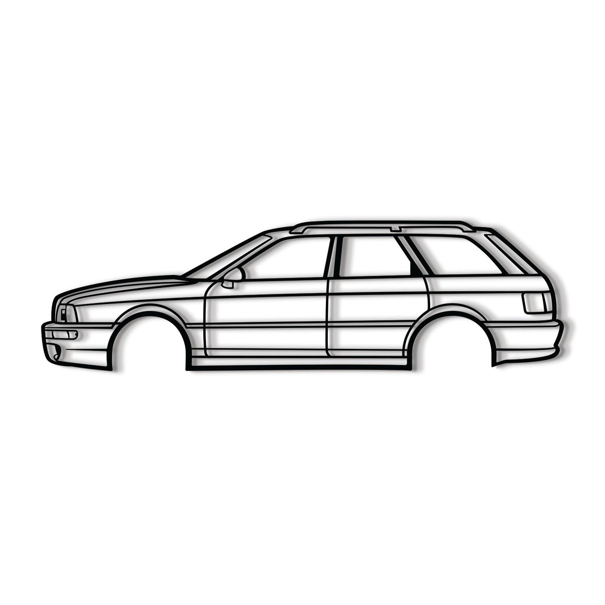 1993 RS2 Metal Car Wall Art - NC0247