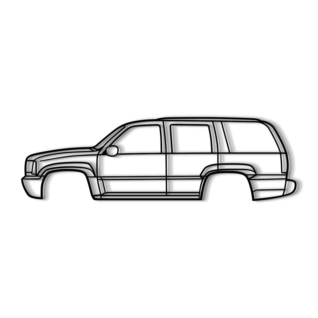 1999 Escalade 1st Gen Metal Car Wall Art - NC0274