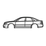 2001 RS4 B5 Metal Car Wall Art - NC0292