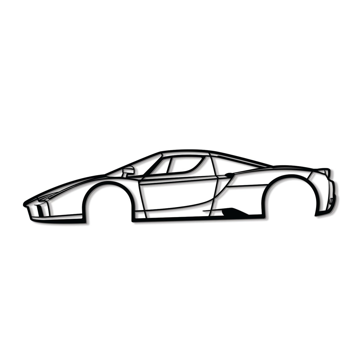 2002 Enzo Metal Car Wall Art - NC0298