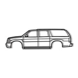 2003 ESV 2nd Gen Metal Car Wall Art - NC0306