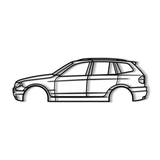 2004 X3 E83 1st Gen Metal Car Wall Art - NC0318