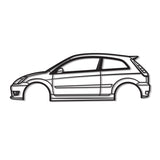 2005 Fiesta ST 150 Metal Car Wall Art - NC0321