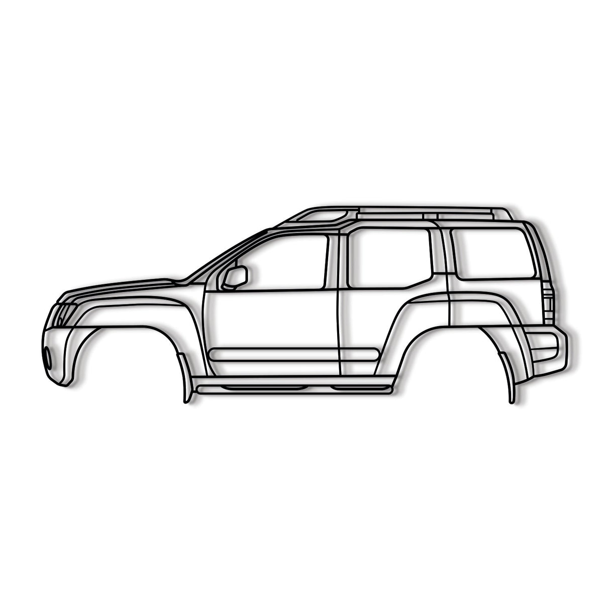 2005 Xterra 2nd Gen Metal Car Wall Art - NC0328