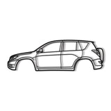 2006 Rav4 3rd Gen (XA30) Metal Car Wall Art - NC0334