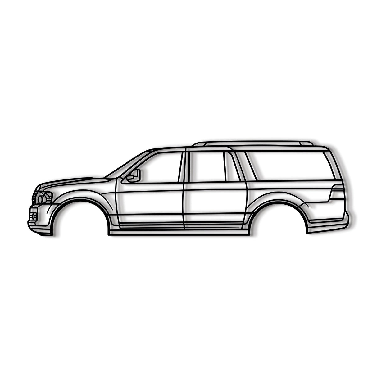 2007 Navigator 3rd Gen Metal Car Wall Art - NC0346