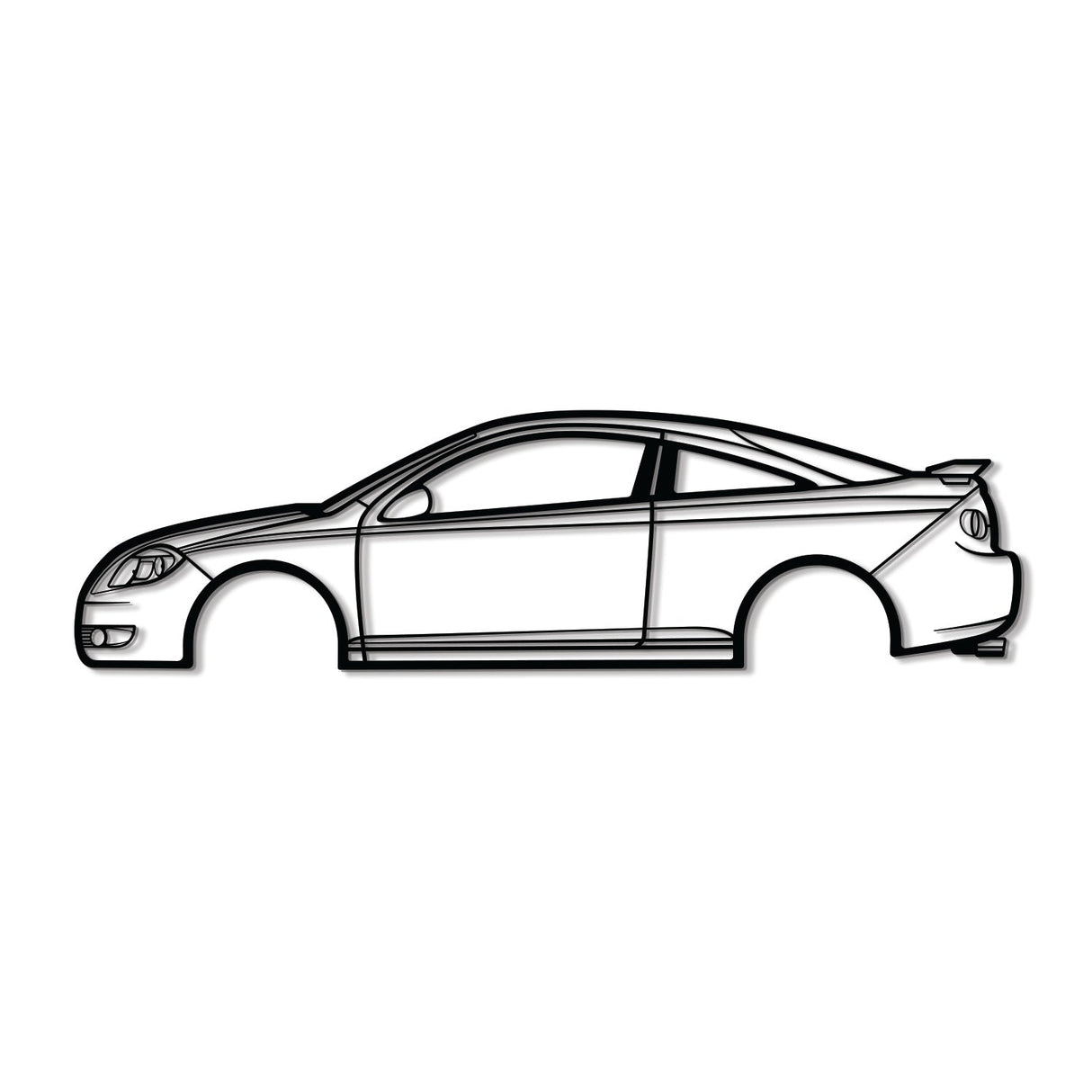 2005 Cobalt Metal Car Wall Art - NC0320