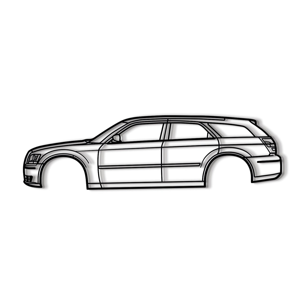 2008 Magnum SRT8 Wagon Metal Car Wall Art - NC0374