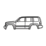 2008 Liberty KK (2nd Gen) Metal Car Wall Art - NC0372