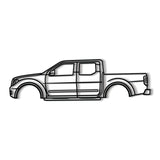 2008 Frontier 2nd Gen Metal Car Wall Art - NC0369