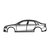 2009 A4 Metal Car Wall Art - NC0381