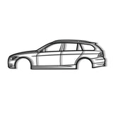 2009 E91 Metal Car Wall Art - NC0387