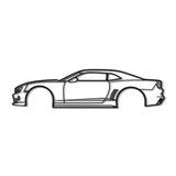 2010 Camaro Metal Car Wall Art - NC0400