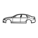 2011 A4 B8 Metal Car Wall Art - NC0414