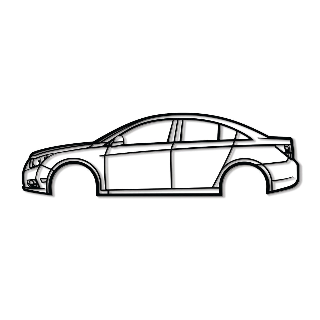 2012 Cruze Metal Car Wall Art - NC0473