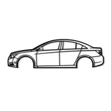 2012 Cruze Metal Car Wall Art - NC0473