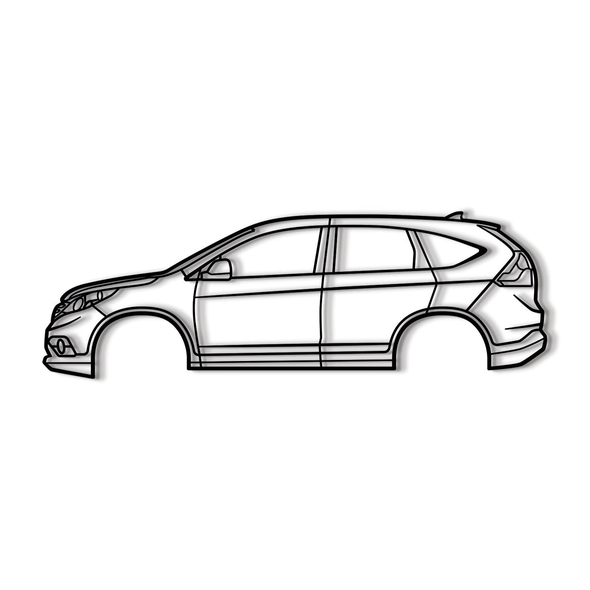 2012 CR-V 4th gen Metal Car Wall Art - NC0472