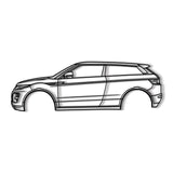 2012 Range Rover Evoque L538 (1st Gen) Metal Car Wall Art - NC0476