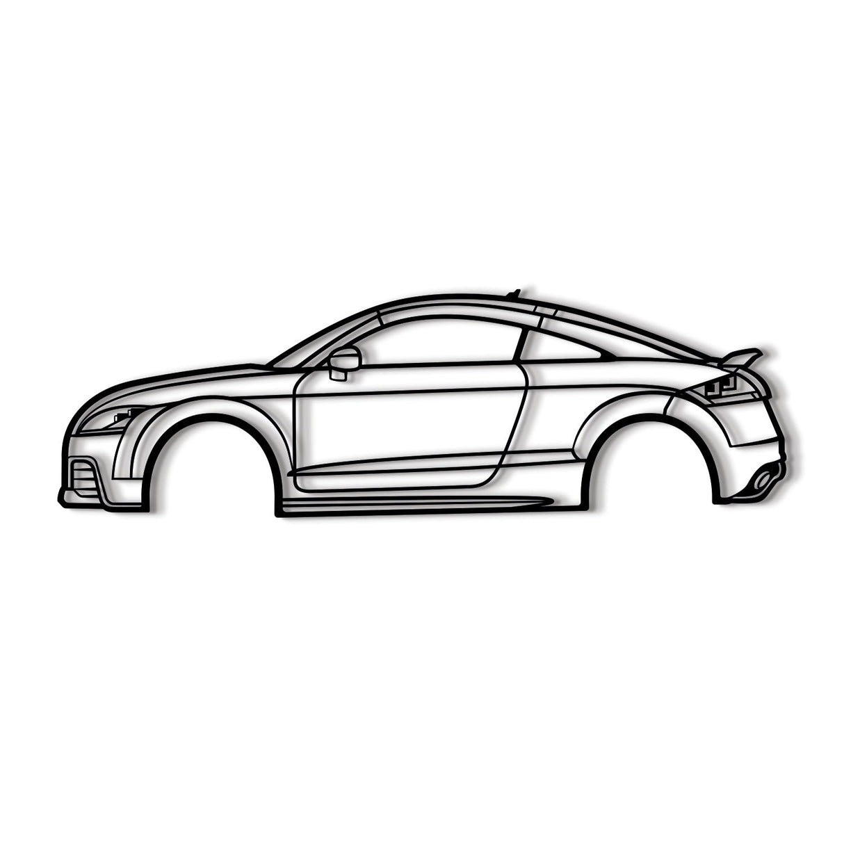 2013 TT RS Metal Car Wall Art - NC0490