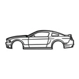 2013 Mustang Metal Car Wall Art - NC0483