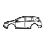 2013 RAV4 4th Gen (XA40) Metal Car Wall Art - NC0487