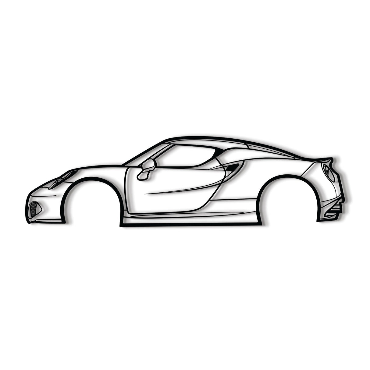 2014 4C Metal Car Wall Art - NC0497