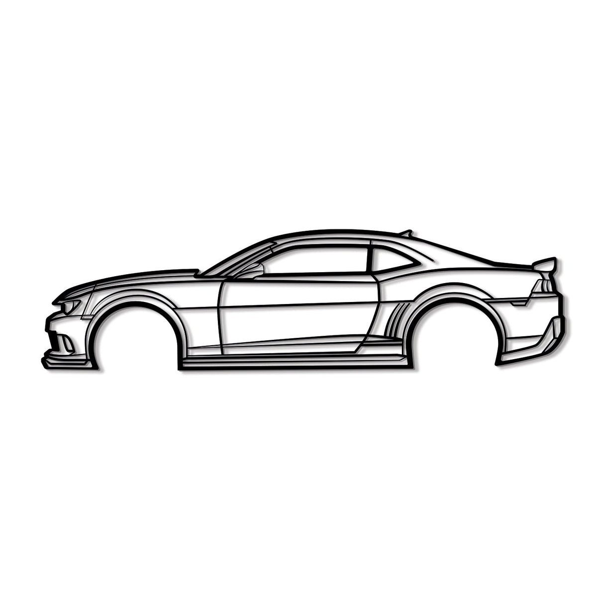 2014 Camaro Z28 Metal Car Wall Art - NC0498