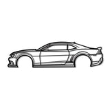 2014 Camaro Z28 Metal Car Wall Art - NC0498