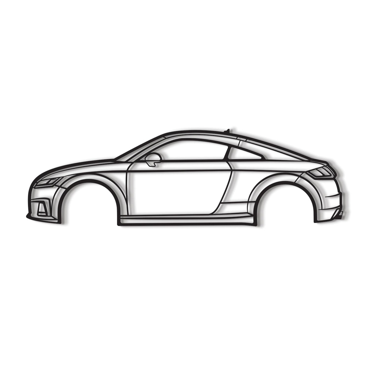 2015 TT Metal Car Wall Art - NC0544