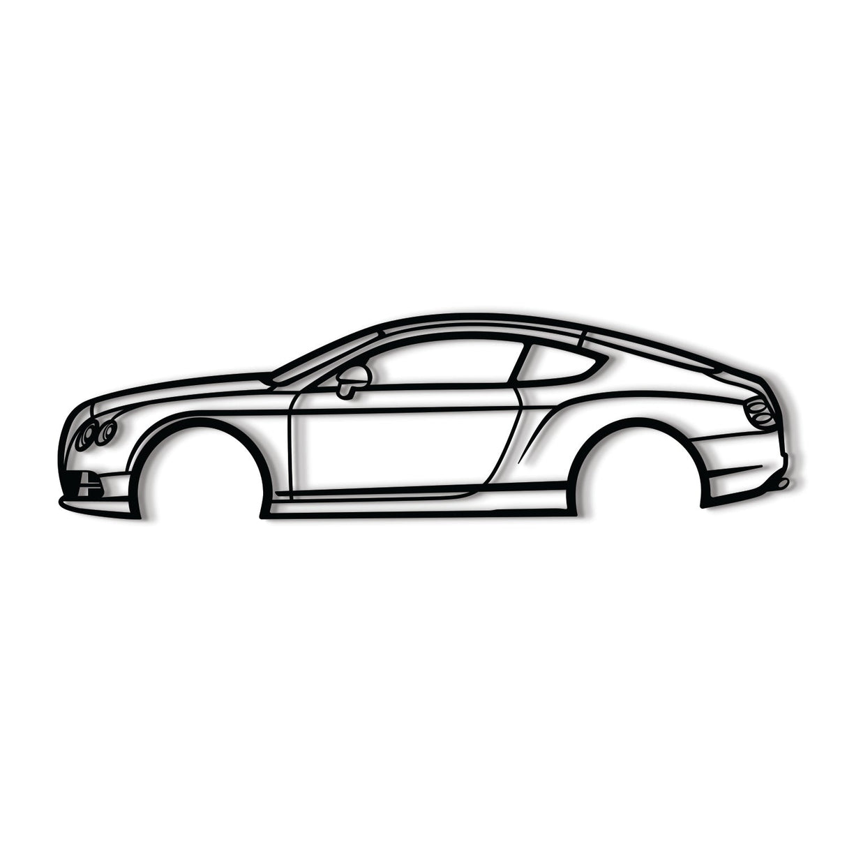 Continental Metal Car Wall Art - NC0908