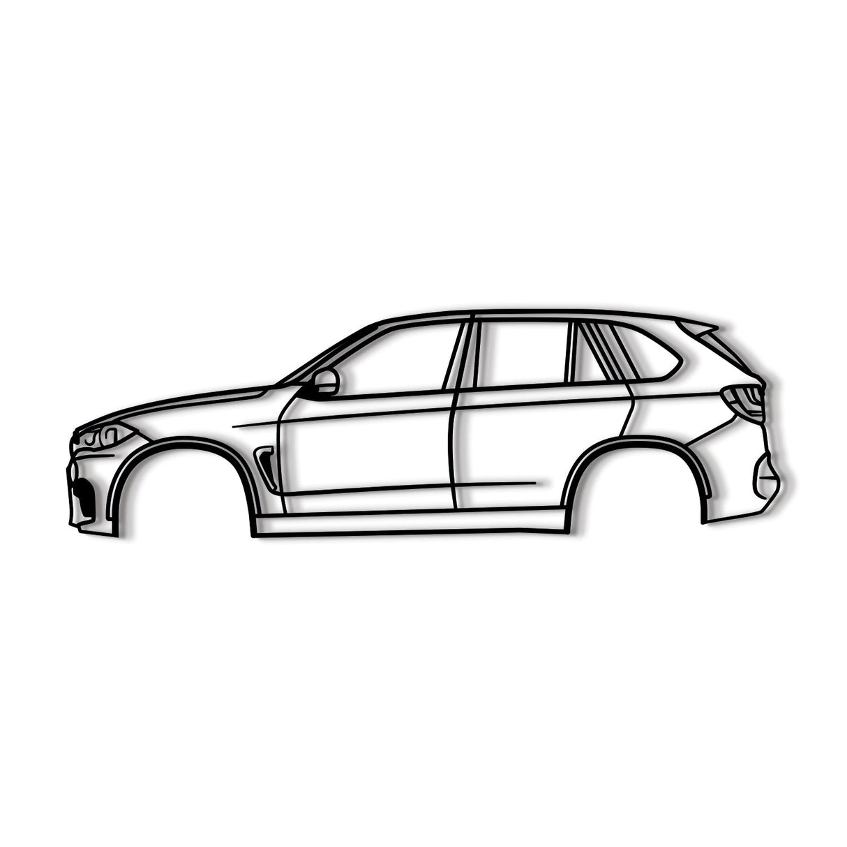 2015 X5 M F85 3rd Gen Metal Car Wall Art - NC0546