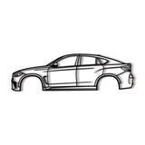 2015 X6 M F86 2nd Gen Metal Car Wall Art - NC0548