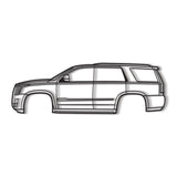 2015 Escalade 4th Gen Metal Car Wall Art - NC0528