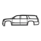 2015 Escalade ESV 4th Gen Metal Car Wall Art - NC0529